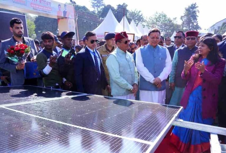 मुख्यमंत्री ने किया प्रथम सोलर मेला “सौर कौथिग” का शुभारंभ, 2026 तक कुल 250 मेगावाट क्षमता वाले सोलर प्लांट्स की स्थापना करने का लक्ष्य