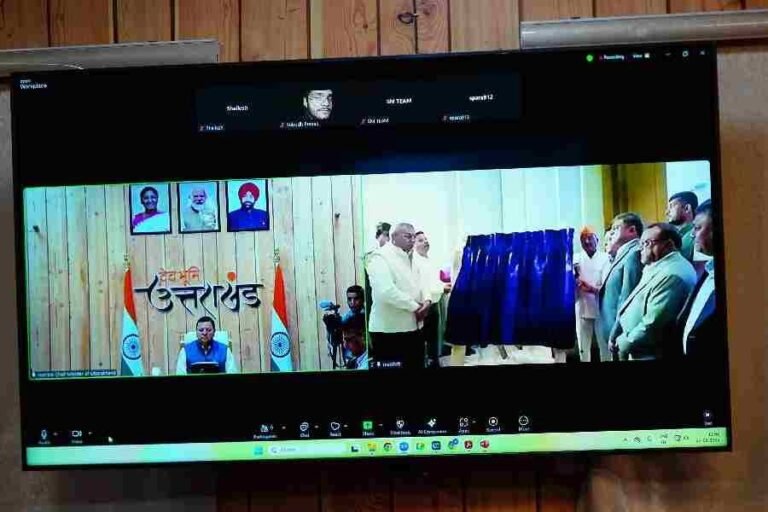 सीएम धामी ने रामनगर स्थित जिम कॉर्बेट मैरियट रिजॉर्ट शुभारंभ के अवसर पर आयोजित कार्यक्रम में वर्चुअल माध्यम से किया प्रतिभाग