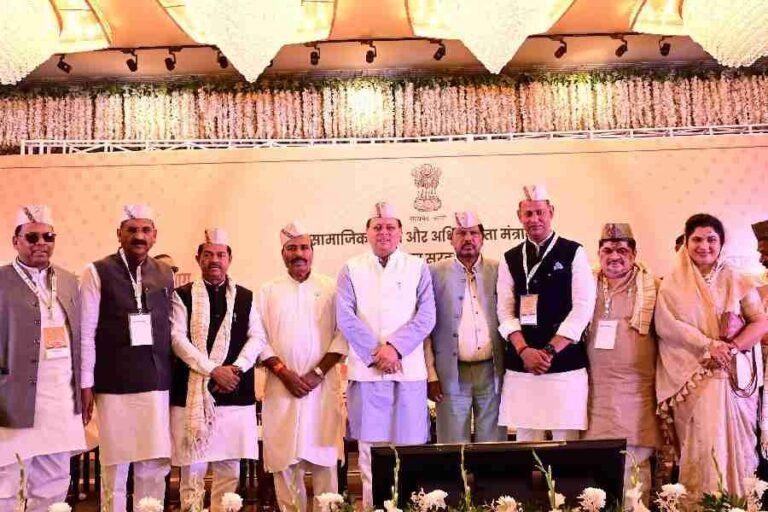 देहरादून में सामाजिक न्याय और अधिकारिता मंत्रालय भारत सरकार का दो दिवसीय चिंतन शिविर शुरु, प्रधानमंत्री की नीतियों से तीस करोड़ लोग गरीबी रेखा से बाहर निकले – मुख्यमंत्री